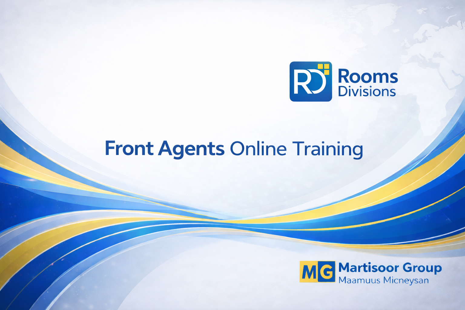 Front Desk Agents Online Training