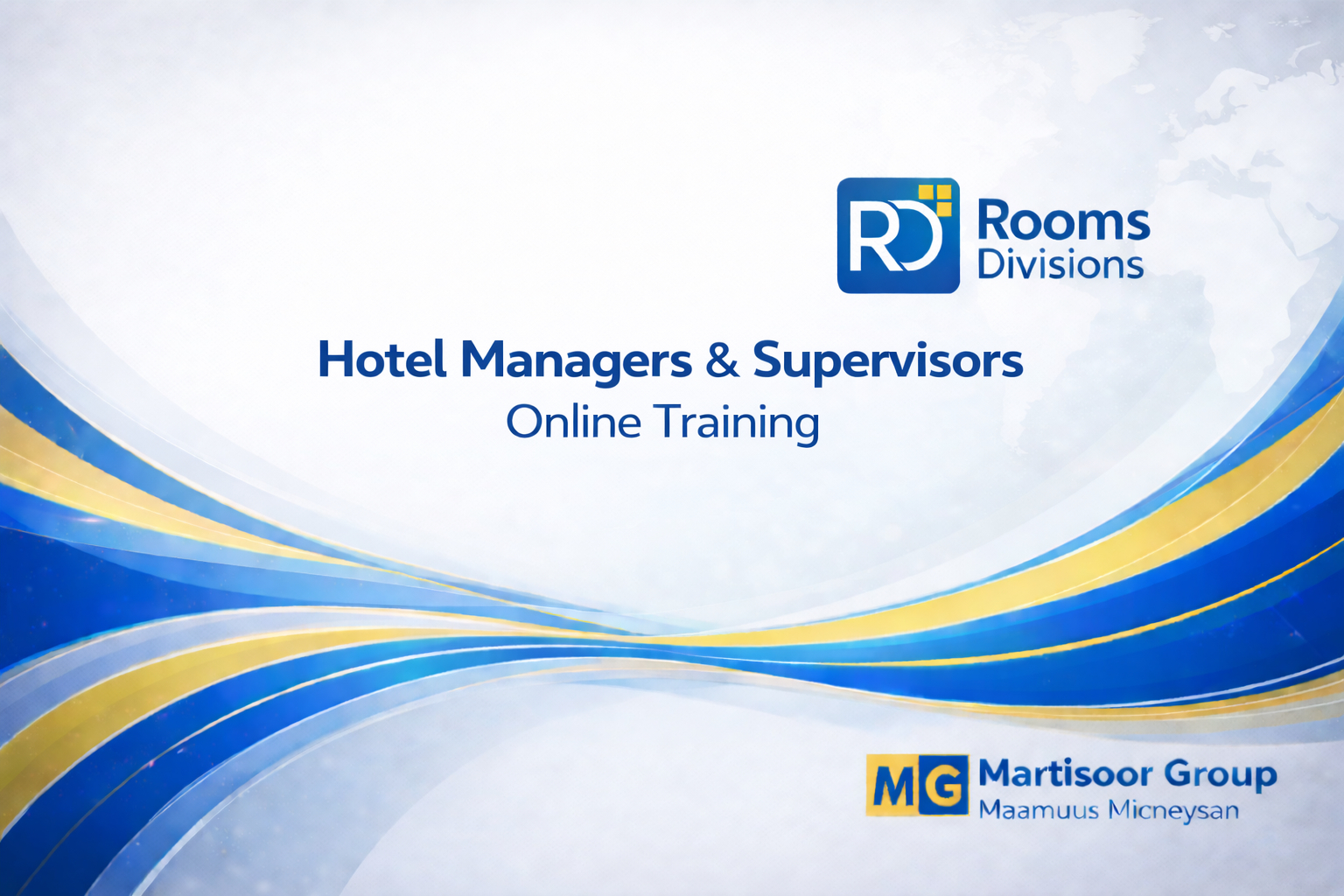 Hotel Rooms Division Management Online Training